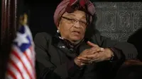 Presiden Liberia, Ellen Johnson Sirleaf. (Reuters)