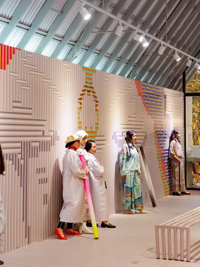 Selasar Pav diubah menjadi instalasi seni artistrik