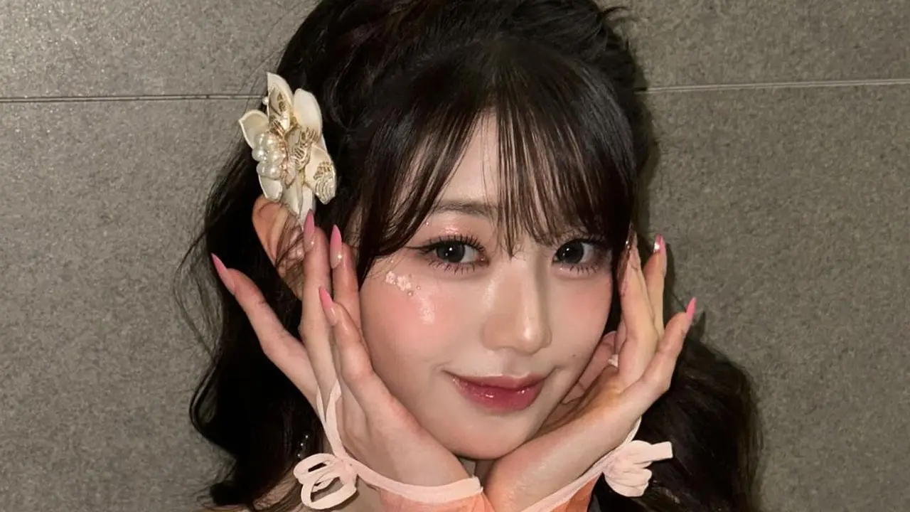 wet makeup look wonyoung