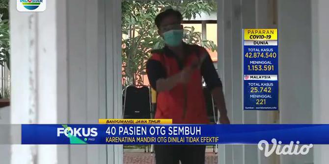 VIDEO: 40 Pasien OTG di Banyuwangi Sembuh dari COVID-19