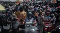 Indonesia Terserah, Ribuan Warga Berdesak-desakan di Pasar Murah Deli Serdang