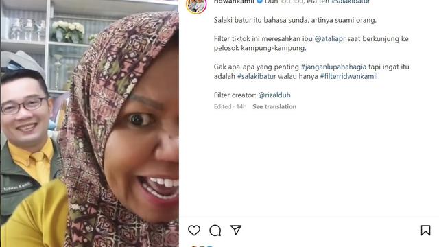 Ridwan Kamil (Foto: Instagram/@ridwankamil)