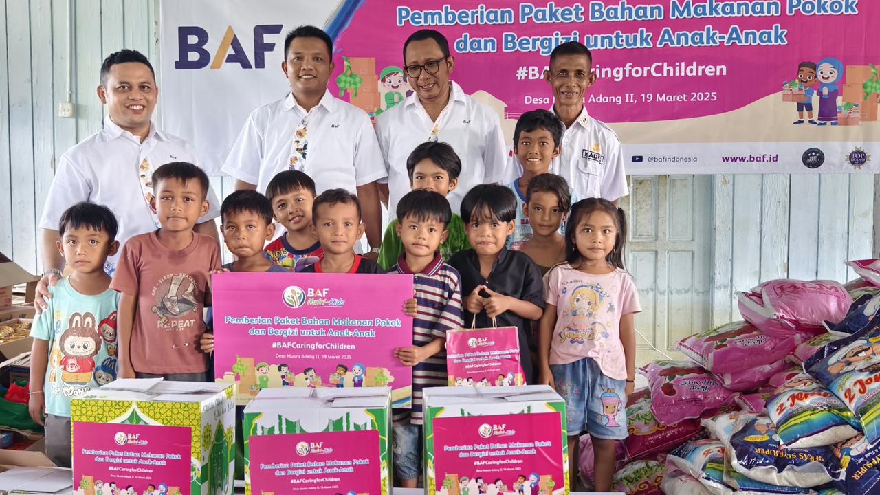 Tingkatkan Kualitas Anak-Anak Indonesia, 1.000 Paket Pangan Bergizi Didistribusikan ke Wilayah Tertinggal