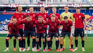 Starting XI Republik Ceko dalam laga versus Guatemala, Jumat (5/6/2026). (Dok. FACR)