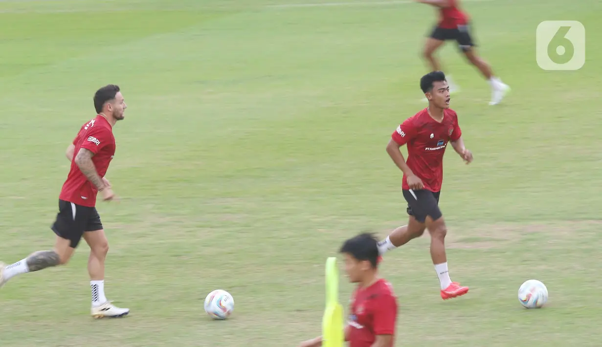 Timnas Indonesia akan menjamu Brunei Darussalam pada Kamis (12/10/2023). (Liputan6.com/Angga Yuniar)