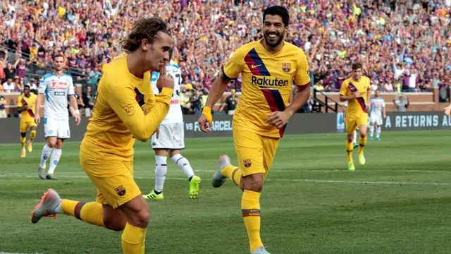 Penyerang Barcelona, Antoine Griezmann.