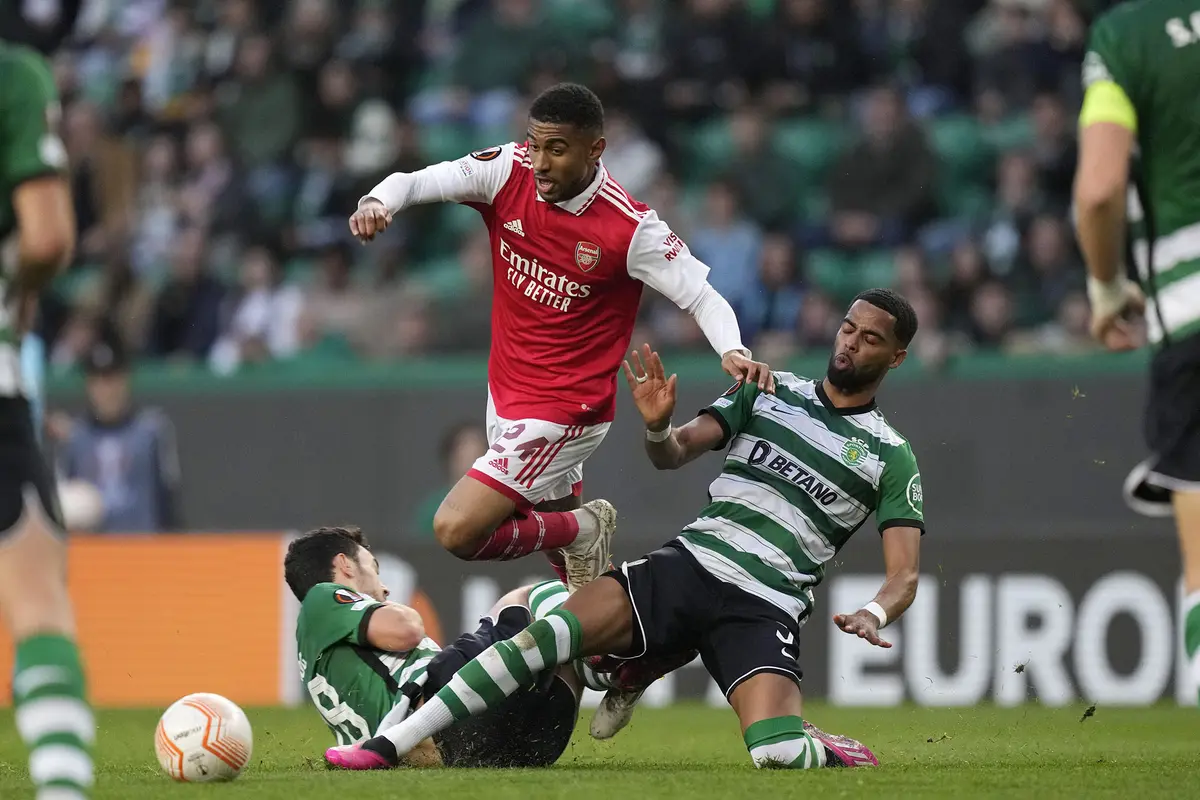 Foto: Sporting CP Tahan Laju Arsenal pada Laga 16 Besar Liga Europa