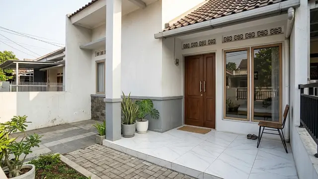 Ide Lantai Teras Rumah Kecil