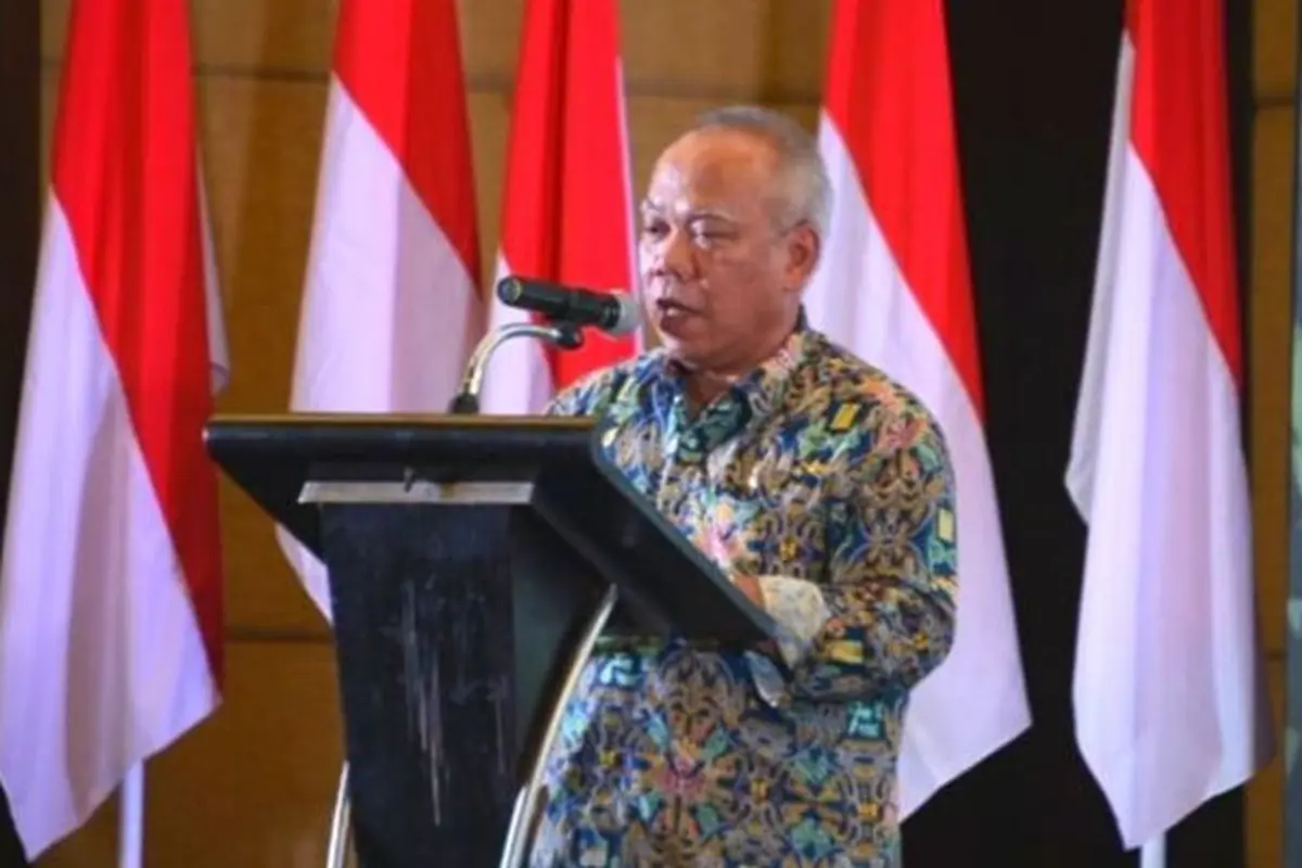 Menteri Pekerjaan Umum dan Perumahan Rakyat (PUPR) Basuki Hadimuljono resmikan Menteri PUPR resmikan sayembara desain Ibu Kota Negara