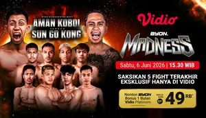Byon Madness 4, saksikan pada sabtu, 6 Juni 2026 di Vidio. (doc. vidio)