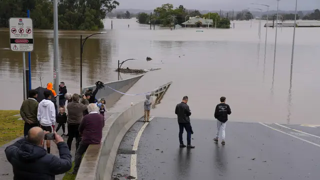 Penampakan Banjir yang Melanda Sydney