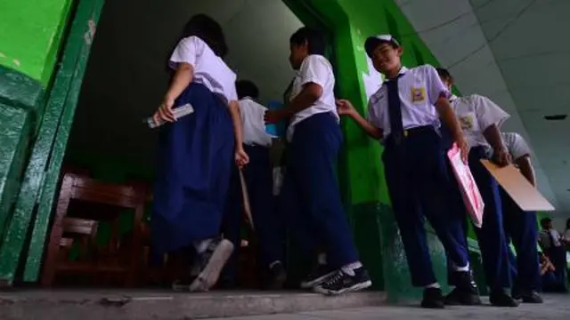 Siswa SMP. ©2012 Merdeka.com/imam buhori