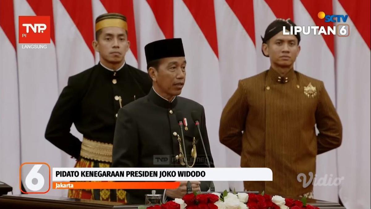 Di Sidang Tahunan MPR RI, Jokowi Sebut Indonesia Emas 2045 Dapat Terwujud dengan Kerja Sama Berita Viral Hari Ini Jumat 20 September 2024