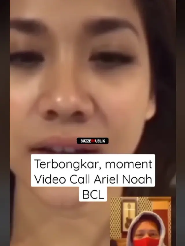 Video pria mirip Ariel NOAH berujar mesra dengan BCL