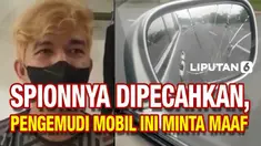 Pengendara mobil yang kaca spionnya dipecahkan oleh Paspampres akhirnya meminta maaf. Melalui sebuah video singkat, pria yang diketahui bernama Taufan Aziz ini mengaku salah telah menghalangi jalannya rombongan Presiden.