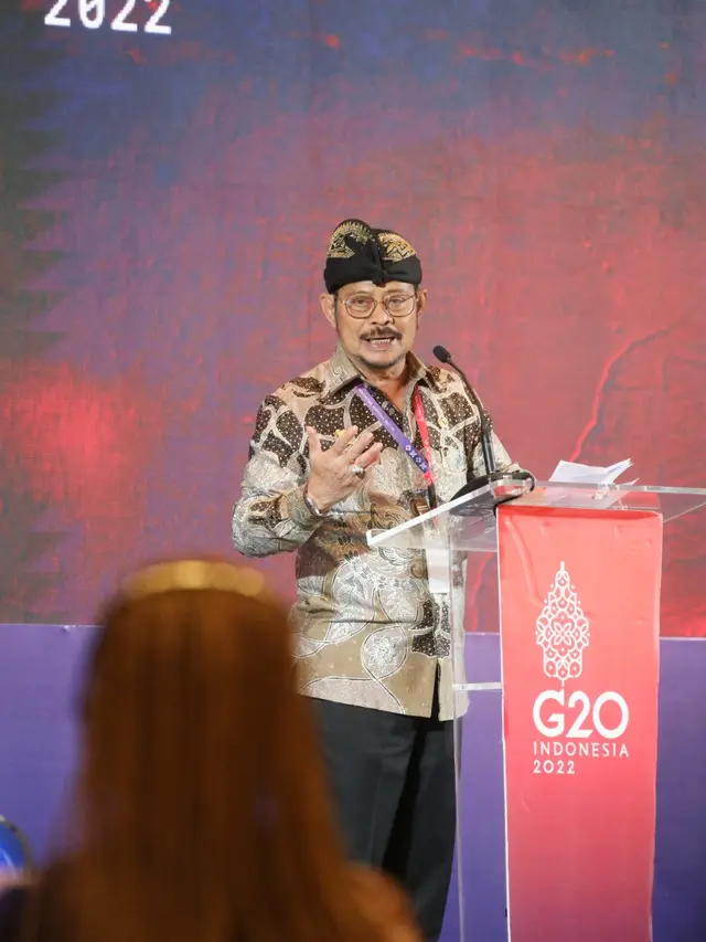 Mentan Syahrul Ajak Dunia Implementasikan Pertanian Digital di Global AMM G20