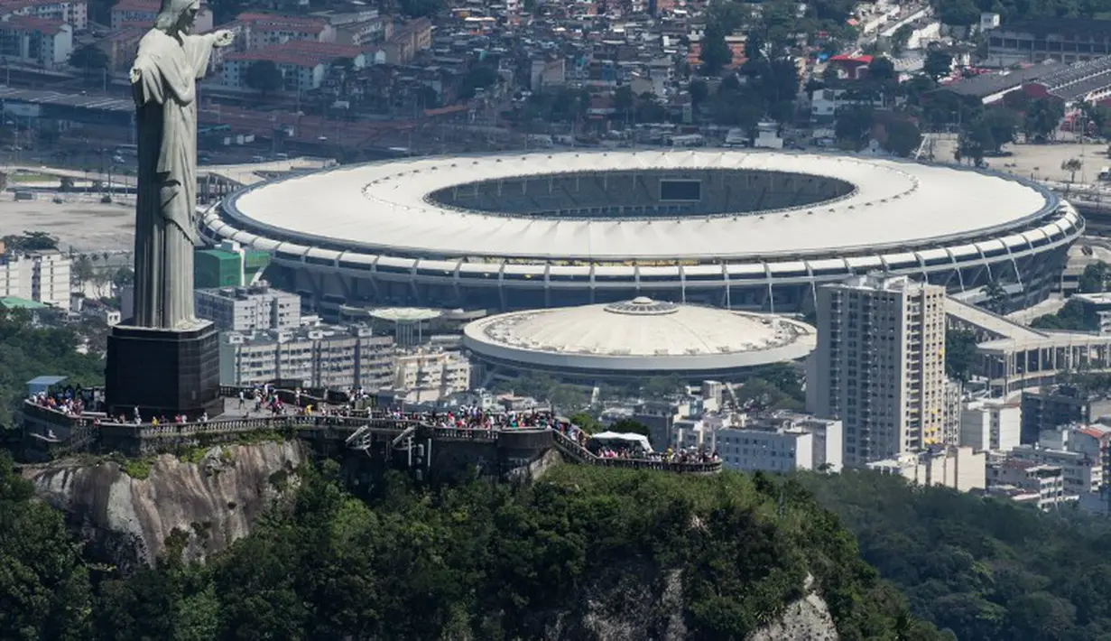 Dibangun menjelang Piala Dunia 1950 di Rio de Janeiro, Brasil. Di stadion ini Brasil kalah menyakitkan dari Uruguay, 2-1, pada final Piala Dunia 1950 (AFP Photo/YASUYOSHI CHIBA).