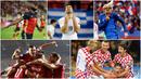 Berikut ini selebrasi terbaik pada kualifikasi Piala Dunia 2018 Zona Eropa. Diantaranya, Selebrasi emosional dr pemain Kroasia, Andrej Kramaric, hingga Striker Belgia, Romelu Lukaku. (Foto- foto Kolase AP).