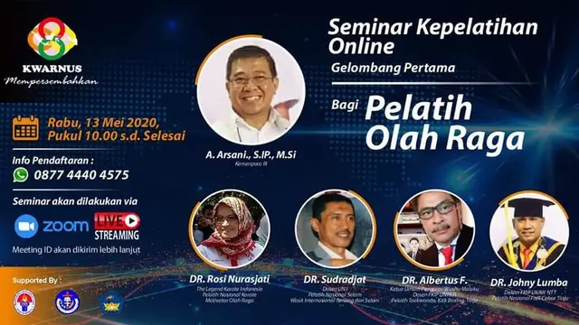 Seminar kepelatihan Online