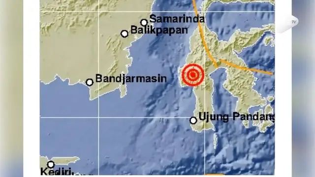 Gempa bumi mengguncang Mamasa, Sulawesi Barat, Kamis (15/11/2018). Gempa dengan magnitudo 5,5 itu terjadi pada pukul 06.01 WIB.