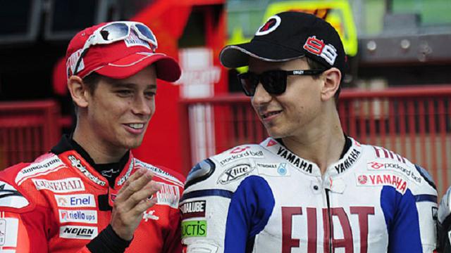 Casey Stoner - Jorge Lorenzo (Autosport)