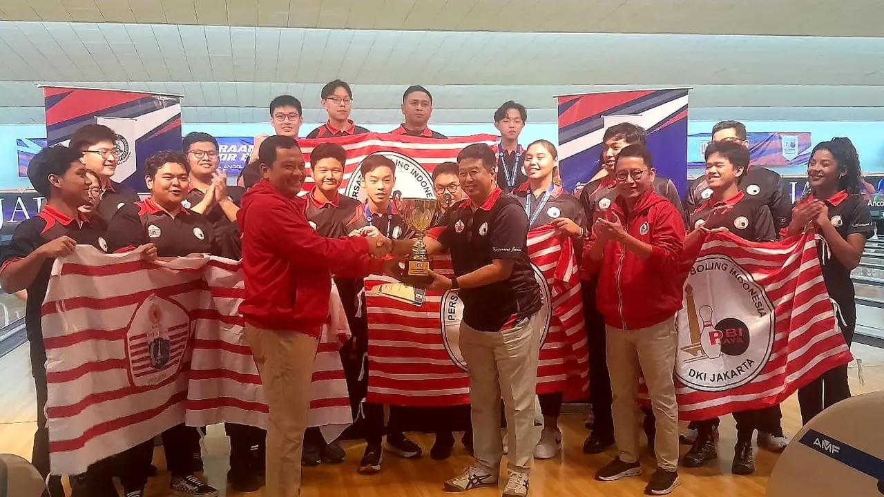 DKI Jakarta juara umum Kejurnas Boling Junior 2025