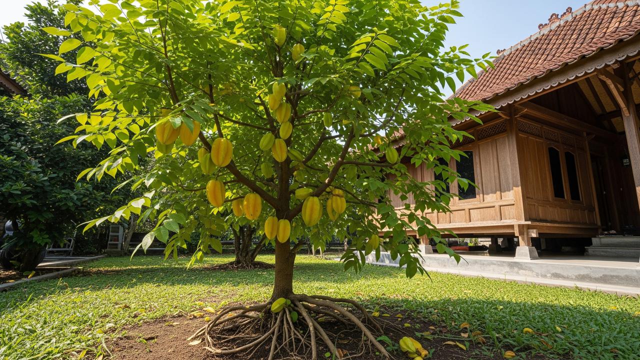 Jenis Pohon Buah Akar Pendek Aman untuk Dekat Rumah/Gemini AI