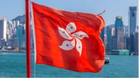 Ilustrasi bendera Hong Kong (AFP Photo)