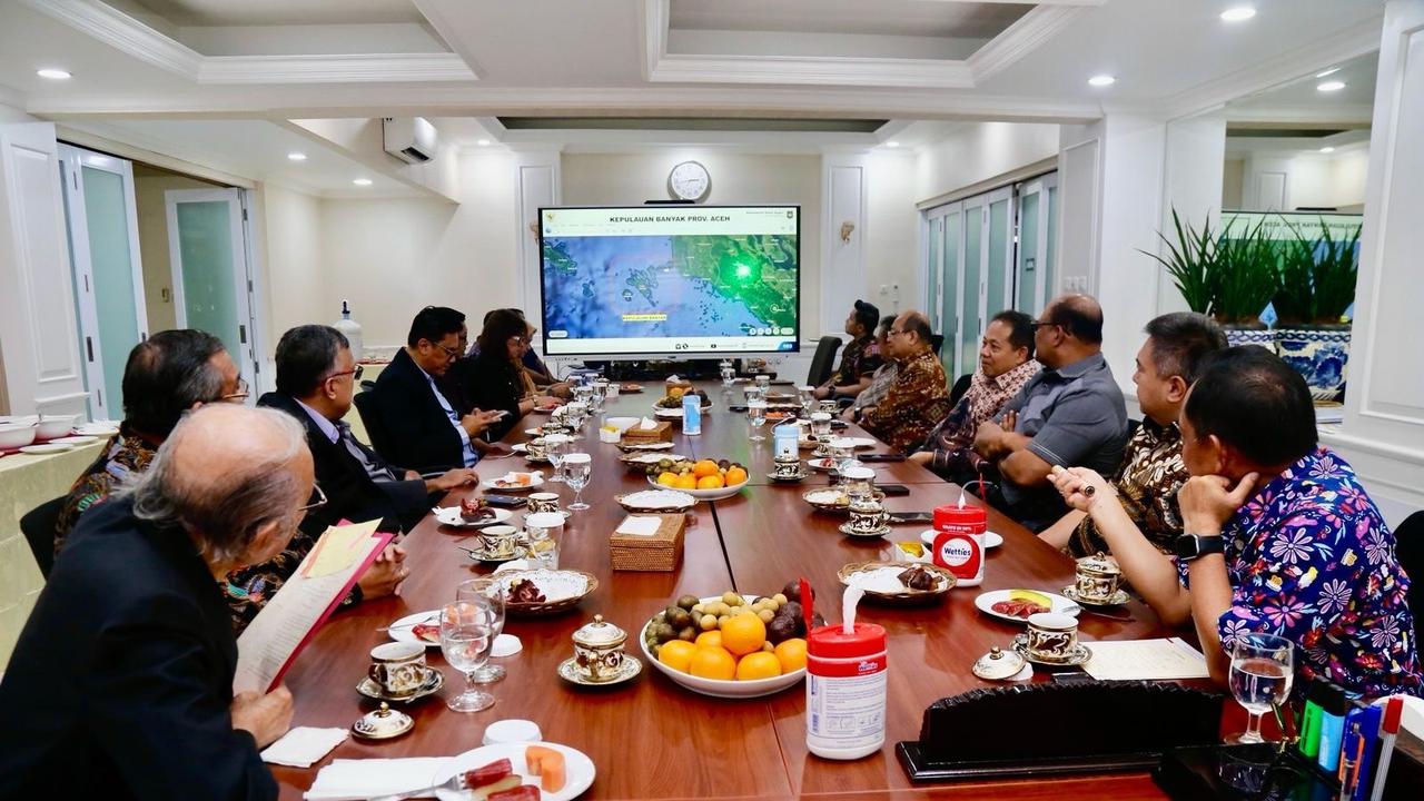 Silaturahmi Wali Nanggroe Aceh & Mendagri