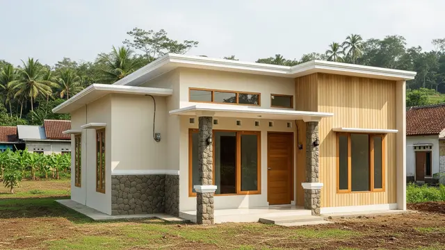 Desain Rumah Sederhana Tapi Terlihat Elegan