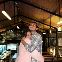 Giorgino Abraham dan Yasmin Napper. (Sumber: Instagram/giorgino_abraham)