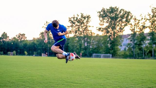 Ilustrasi skill atau kemampuan, sepak bola