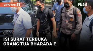 Orang Tua Bharada E Kirim Surat Terbuka ke Jokowi