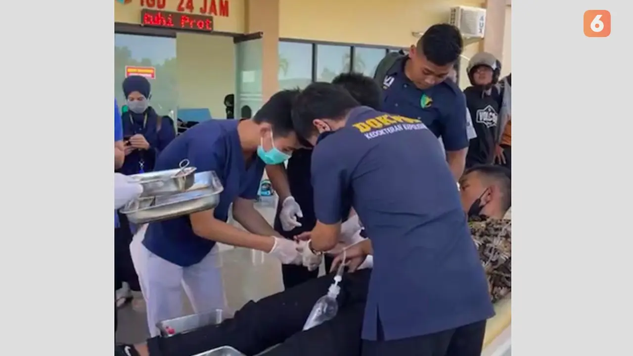 Casis Bintara Polri jadi korban gempa mamuju (Liputan6.com/istiemewa)