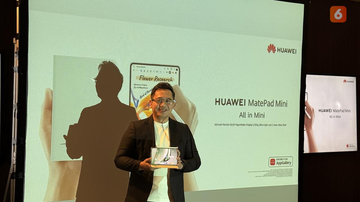 Huawei MatePad Mini Meluncur di Indonesia, Tablet Mungil Tertipis di Dunia