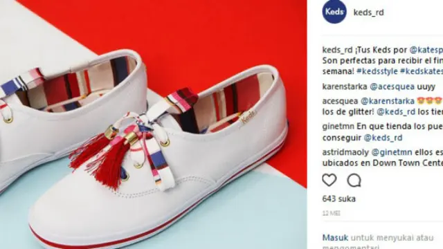 Kolaborasi Seru Keds dan Kate Spade untuk Musim Gugur
