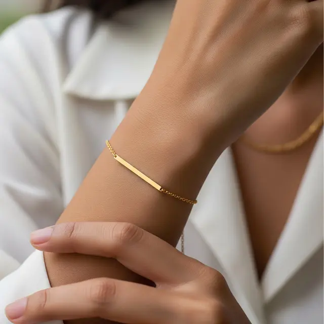 9 Gelang Emas Minimalis Model Korea yang Lagi Tren, Tampil Chic dan Elegan