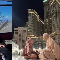 Potret Poppy Bunga umrah ajak anak (credit: instagram/poppybungariphat)