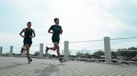 Dua pelari elite Indonesia, Reza dan Ady ikut Osaka Marathon 2023 (istimewa)