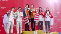 Berjuang Melawan Gugup dan Cedera, Gladies - Linar Sabet Medali Perunggu SEA Games 2025 dari Loncat Indah