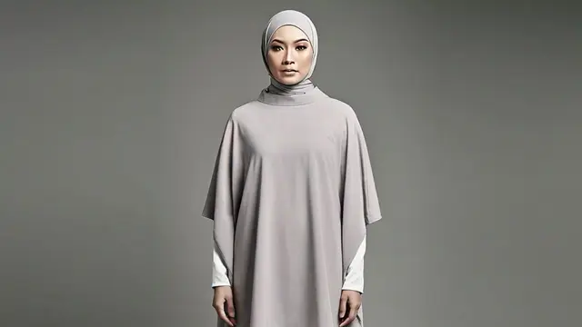 gamis cape