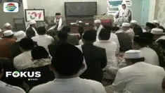 Puluhan ulama Pondok Pesantren Rois Syuriah PCNU Kabupaten Bandung Barat dukung Jokowi dan Ma’ruf Amin menang Pilpres 2019.