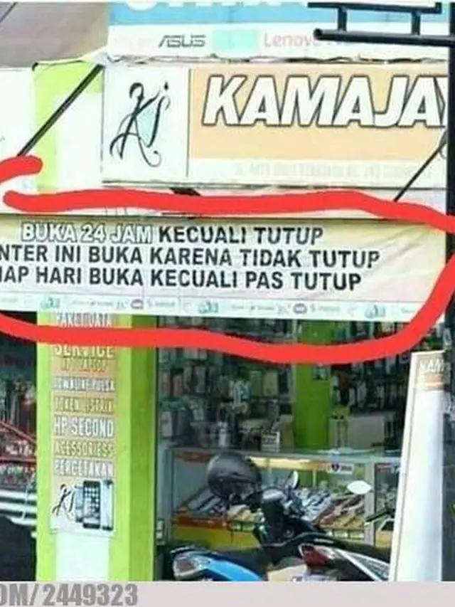 6 Tulisan Warung Tutup Ini Bikin Geleng Kepala