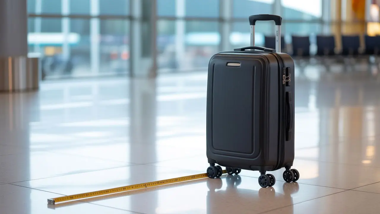 ukuran koper 22 inch berapa cm