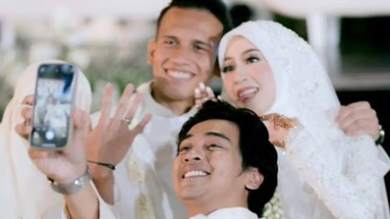 Kebahagiaan Abidzar bersama Adiba Khanza dan Egy Maulana