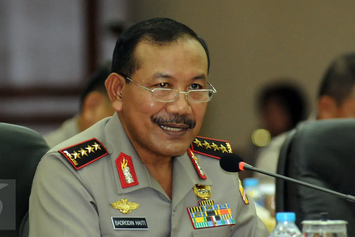 20151229-Kapolri Jenderal Pol Badrodin Haiti-Jakarta