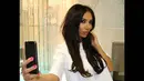 Bentuk mata dan bibir Milana Shlani tampak serupa dengan istri Kanye West, Kim Kardashian. (Dailymail)