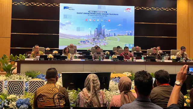 RUPST PT Astra International Tbk (ASII) pada Kamis, (8/5/2025). (Foto: Liputan6.com/Gagas Y)