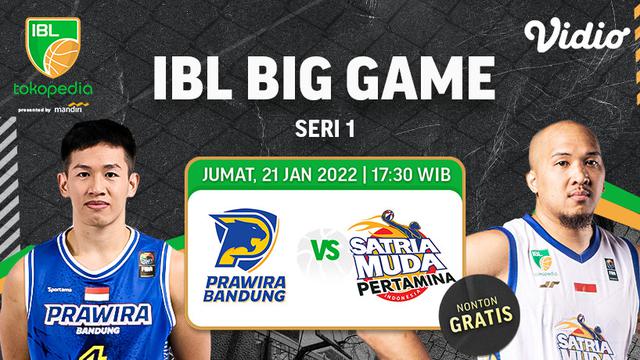 Link Live Streaming Big Game IBL 2022 di Vidio, Prawira Bandung vs Satria Muda Pertamina Jakarta