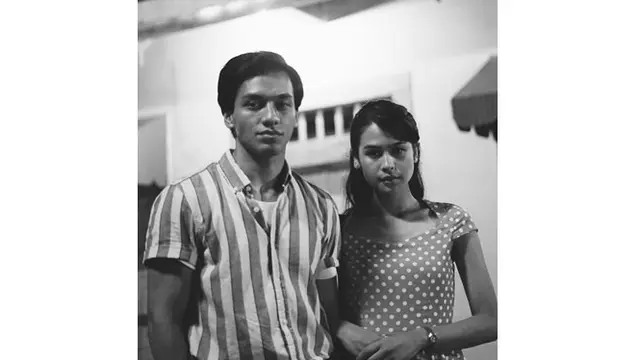Maudy Ayunda juga membagikan potret bersama Jefri Nichol saat proses syuting.